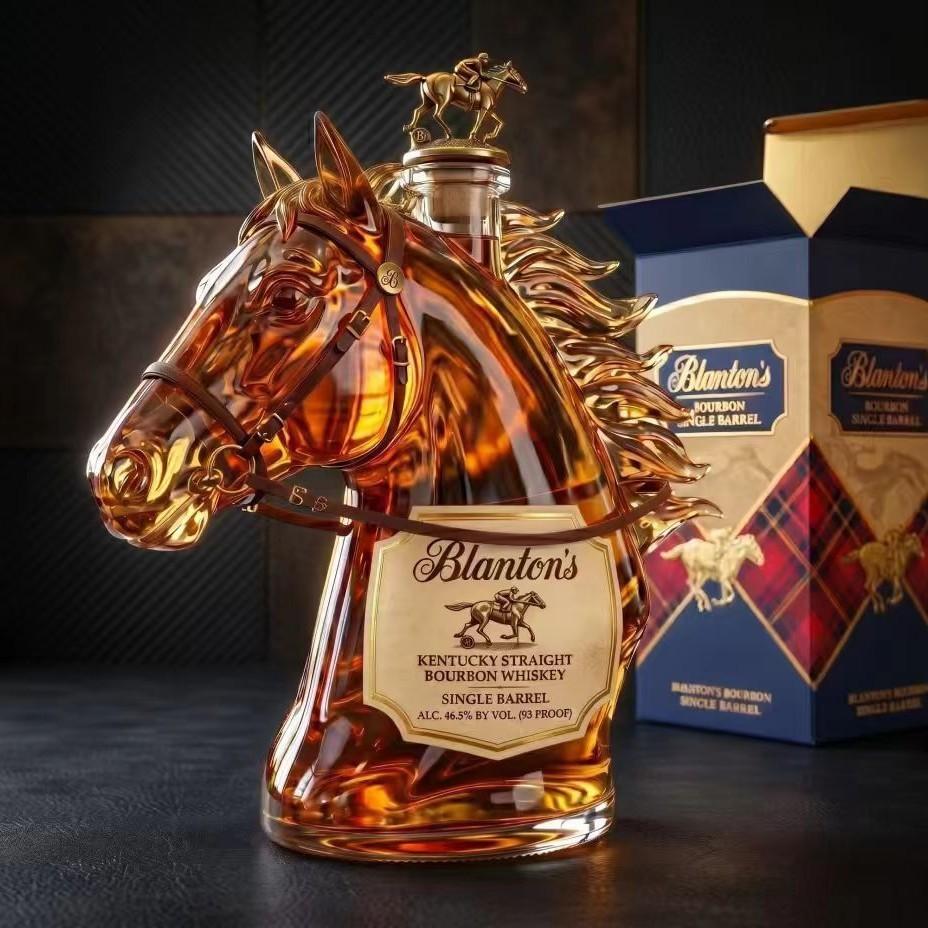 Blanton`s Premium zirga galvas viskija pudele