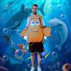 Halloween Nemo Clownfish Costume for Kids - Role-Playing Sponge Outfit