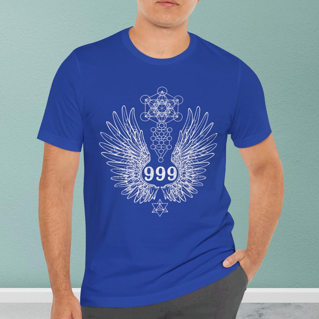 Angel Number 999 Sacred Geometry Healing Numerology T-Shirt