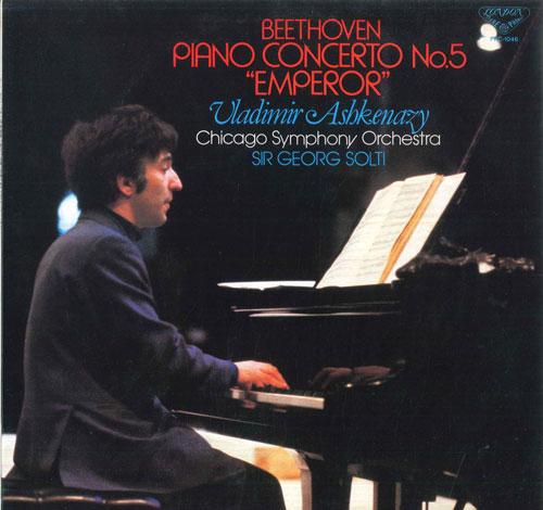 

LP Record VLADIMIR ASHKENAZY, GEORG SOLTI, CH - Beethoven Piano Concerto No5 In E F FRC1046 LONDON 1980 Japan Classical Used