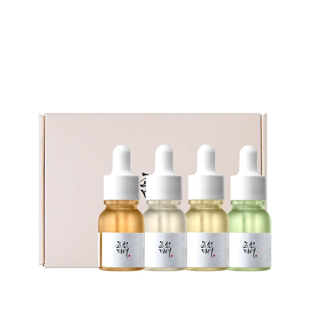 

[Beauty of Joseon] Hanbang Serum Discovery Kit Успокаивающий/Сияющий/Восстанавливающий/Глубокий Сияние 10 мл