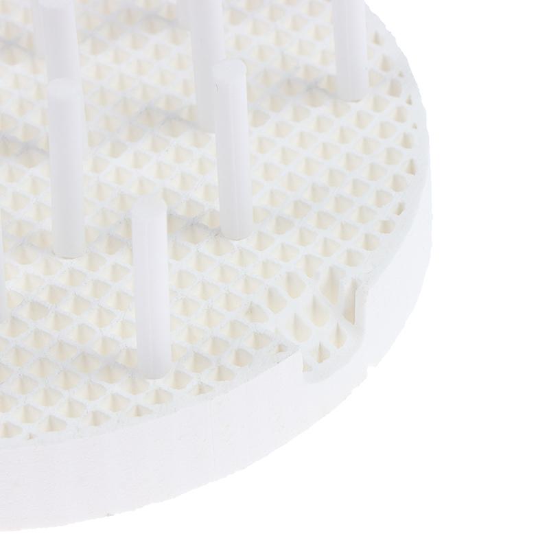 2Pcs Dental Lab Honeycomb Firing Trays With 20Pcs Zirconia Pins Pan Rack Circle