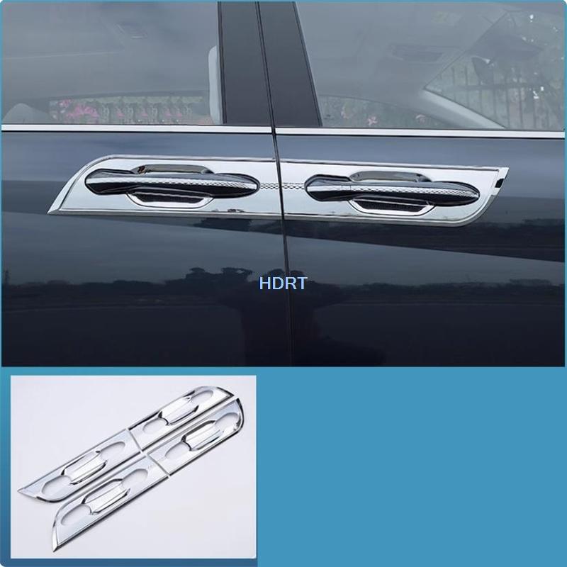 Car Styling Protector Decoration Accessories Exterior Trim Sticker Door Bowl Glitter Cover For Hyundai Custo/Custin/Kusto  +