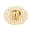 Brass Diya for Puja - Crystal Akhand Diya Oil Puja Lamp - Decorative Round for Home Office Gifts Pooja Articles-Diwali Gift Wedding GiftDecor