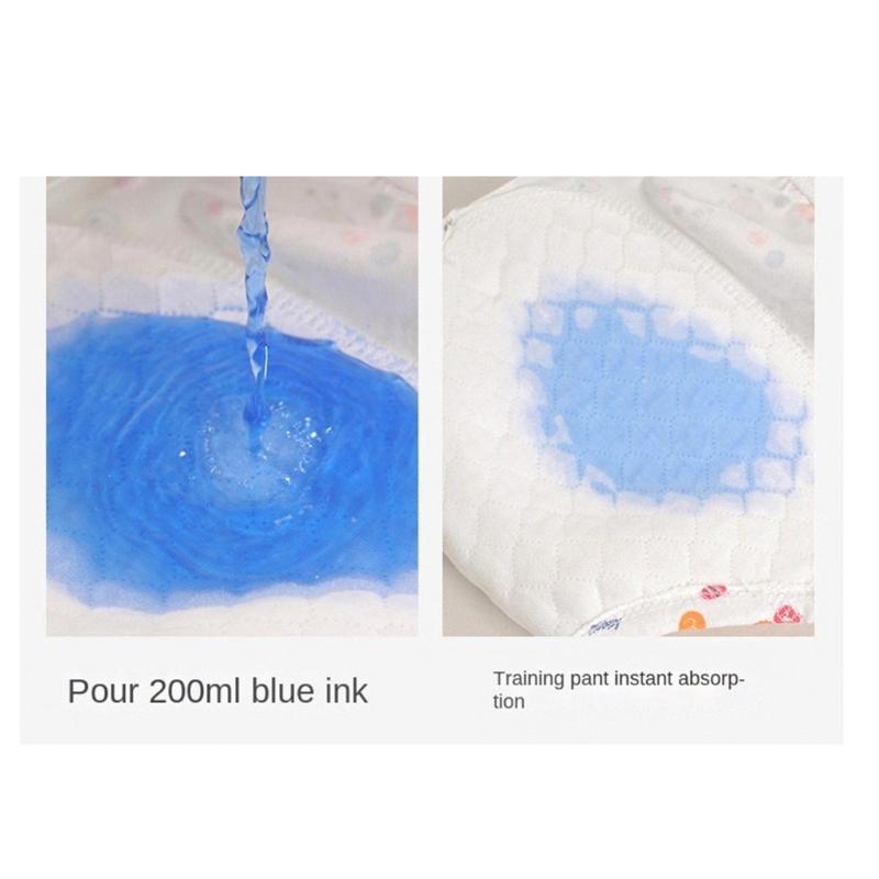Reusable Baby Training Underwear Comfortable User Friendly Washable Diaper Pants For Sensitive Skin Toilet Practice