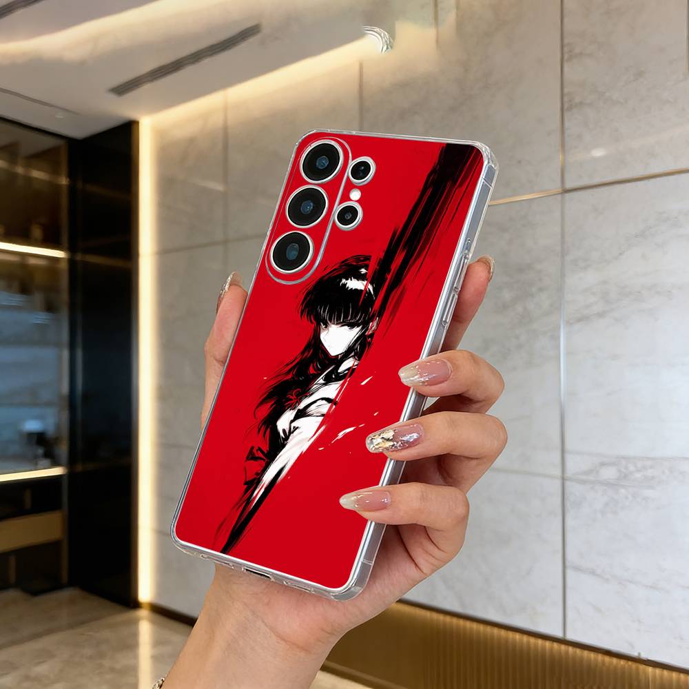 

Half-Demon -nuyasha Phone Case For Samsung S25,S24,S21,S22,S23,S30,Ultra,S20,Plus,Fe,Lite Transparent Cover Samsung S22ULTRA5G