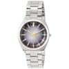 [Citizen Q&Q] Watch Analog Waterproof Metal Band QB78-202 Men's Black Silver/Black 1pc