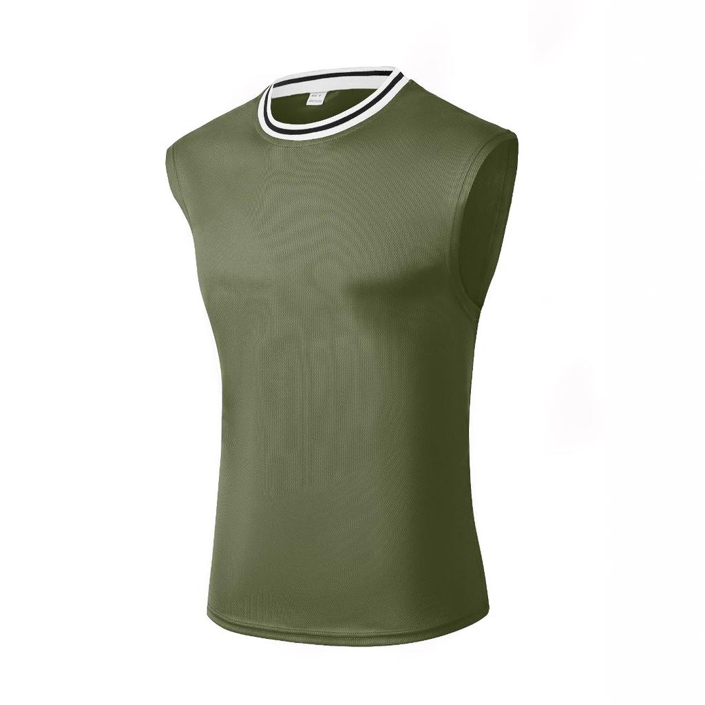 Sommer Gestricktes Vertikalstreifen Fitness Sport Freizeit Slim Fit Tanktop Für Herren Ärmelloses Breitträger Tanktop Für Herren