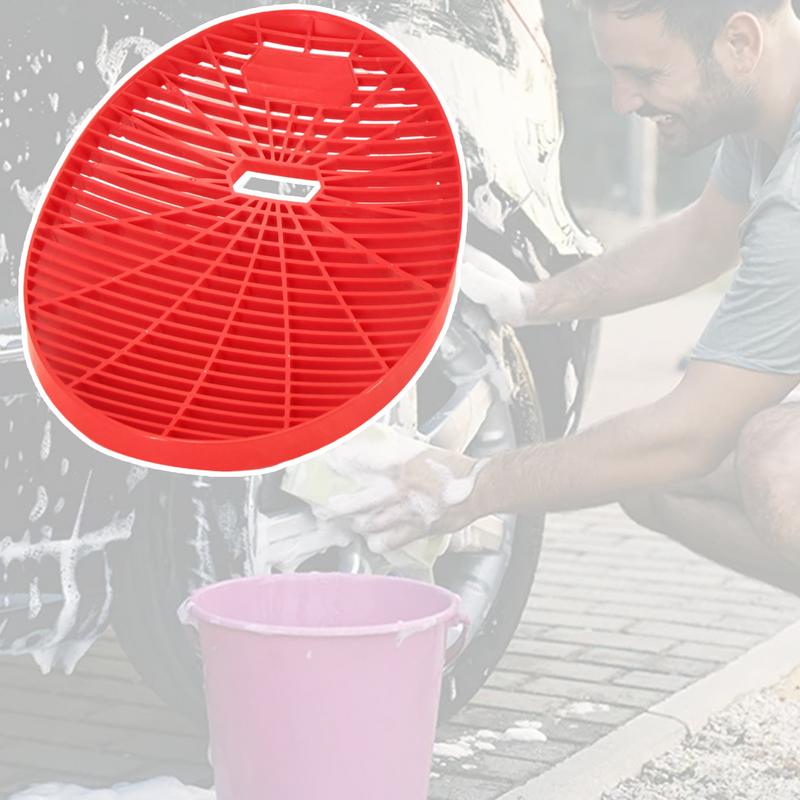 Car Wash Bucket Dirt Trap Wash Buckets For Car Detailing Cleaner Net Insert Washer Catcher Separator For Automotive Washing Auto