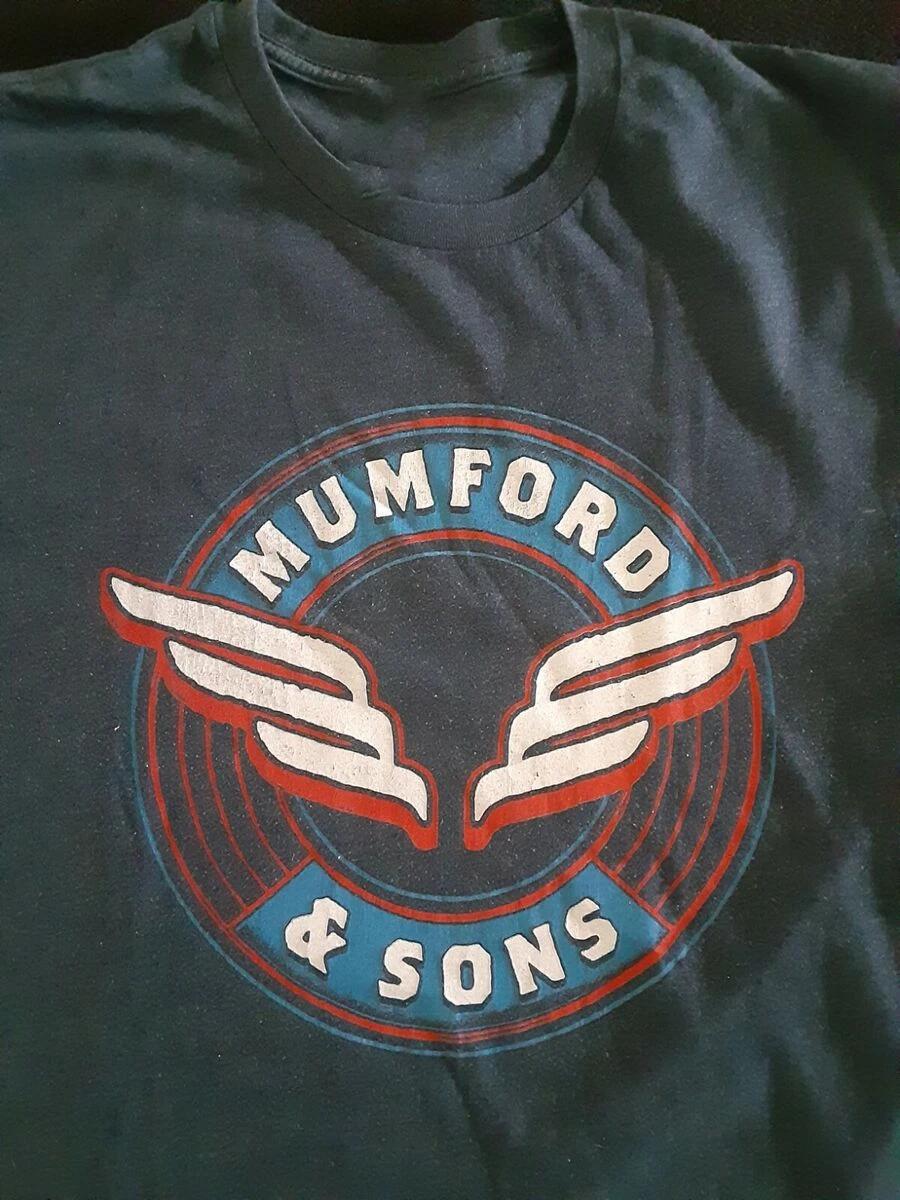 Mumford & Sons Black T-Shirt Cotton Full Size Unisex S-5XL XS