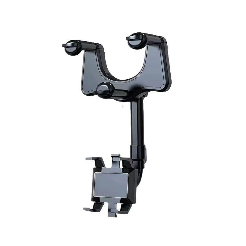 Car Rearview Mirror Phone Holder with Gravity Support for Navigation