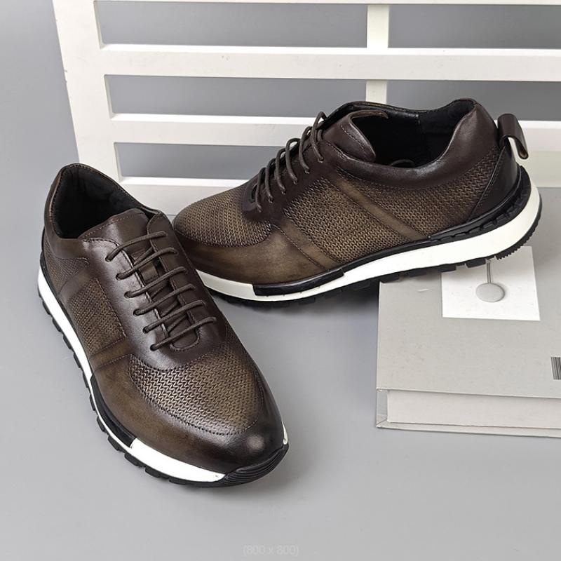 Fashion European Station Business Leather British Style Fashion Men's Casual Banquet Wedding Shoes Zapatos Sapat A15