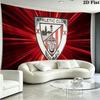 Athletic Club Wall Tapestry Aesthetic Wall Hanging Printed Fabric Blanket Decorative Tapestries for Bedroom Living Room Home Decor