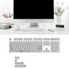 132Key Crystal Backlit Keycaps MDA Profile Translucents Keycap for Mechanical Keyboards