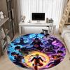 1pc Anime Characters Chair Carpet for Office Non-Slip,Machine Washable Rug for Office, Room - Holiday Decor - Machine Made yy251017223