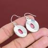 Thulite Earring Gemstone Handmade Earrings 925 Sterling Silver Earring Thulite Jewelry Vintage Earrings Gifts For Mother Birthstone Earring
