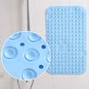 PVC Non-Slip Bath Mat with Suction Cups Shower Bathtub Mat Anti-Fatigue Bathroom Floor Mat Massage Foot Pad