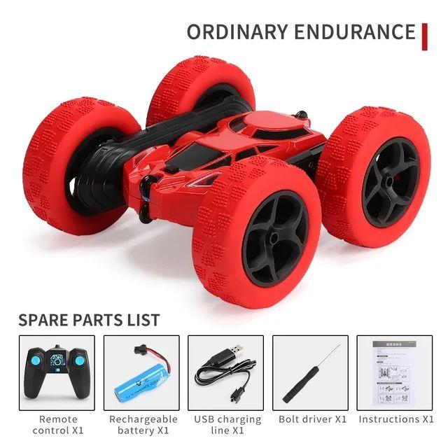 Rc Stunt Car Children Double Sided Flip 2.4G Remote Control 360 Deree Rotation Off Road Drift Rc Car Gifts For Kids Adults Boys