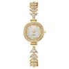 1 Pieza Elegante y Capaz Reloj Pulsera Lujo Ligero Reloj de Mujer Pequeño de Cuarzo para Mujer