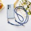 Adjustable Strap Case For Samsung Galaxy A55 A15 A25 A35 A54 A34 A14 A24 A53 S24 Ultra Star Glitter Crossbody Lanyard Neck Cover