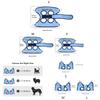 Dog Grooming Support | Breathable Mesh Fabric, Pet Harness with Straps,