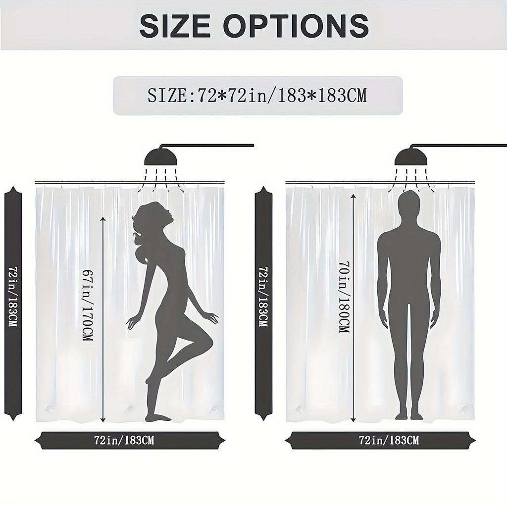 Open One Romantic Valentine'S Day Love Print Shower Curtain, Window Curtain With 12 Hooks Curtain For Windows