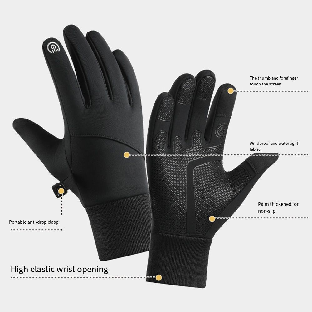 Ultralight Winter Gloves Touchscreen Outdoor Riding Mittens Gift Sports Mittens  Men Women