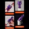 Double Function Spell Shank Pipe Threader For Half & 3/4 Inch Pipes Internal External Threading Tool With Leak Prevention Design
