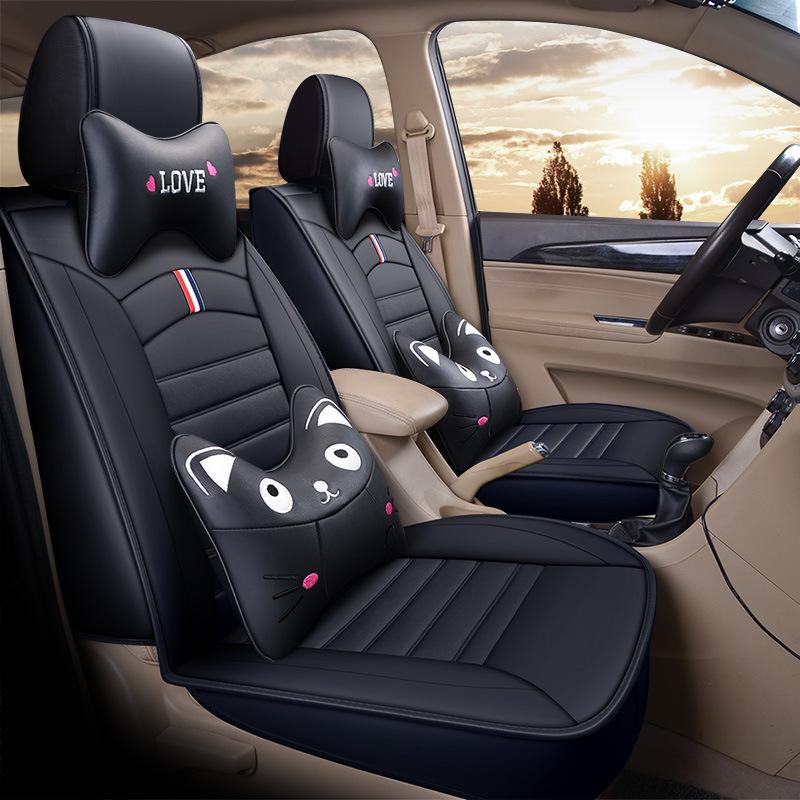 Four-Season Full-Coverage Seat Cushion for Seven-Seat Vehicles: Compatible with Wuling Hongguang S, Baojun 730, Weiwang M50f