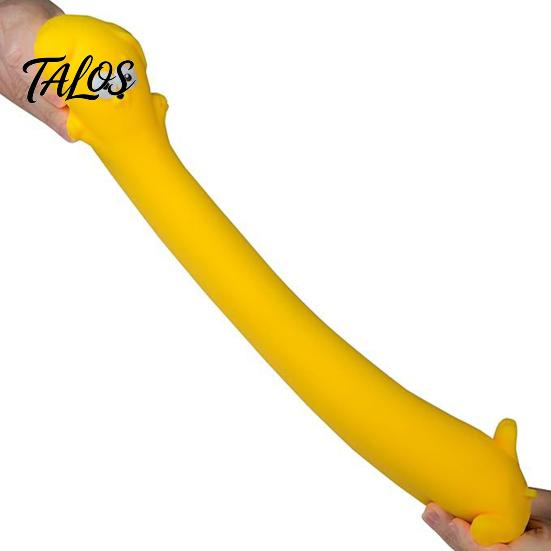 Chien Géant Gonflable à Presser, S'étire Longuement 35 cm Anti-Stress pour Enfants Adultes, Jouet Sensoriel Fidget Amusant pour Soulager l'Anxiété