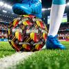 Belgien Fußball Aufdruck Größe 5 Fußball Ball Verschleißfest Standard Erwachsenen Trainingsfußball Fan Geschenk für Indoor Outdoor Spiel Sport