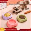 Universal Non-Slip Slow Feeder Bowl for Pets: Anti-Choking Design, Food Storage, and Water Dispensing Features.