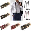 Multiple Styles Y-Back Suspenders Heavy Duty Button End Suspenders Elastic Suspenders  Women