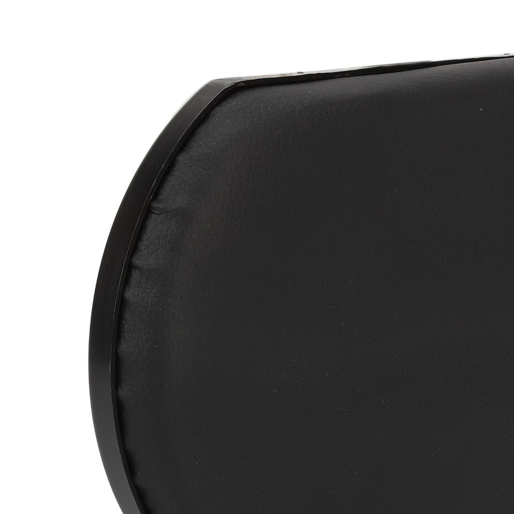 Wheelchair Elevated Leg Rest Calf Pad Leather Replacement Wheelchair Calf Pads for Most Manual Wheelchairs Black