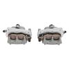 2PCS Front Brake Caliper with Brake Pads Left Right Enhanced Safety S3 2580T 01 0 for YFZ450 YFZ450R YFZ450X 2004‑2020