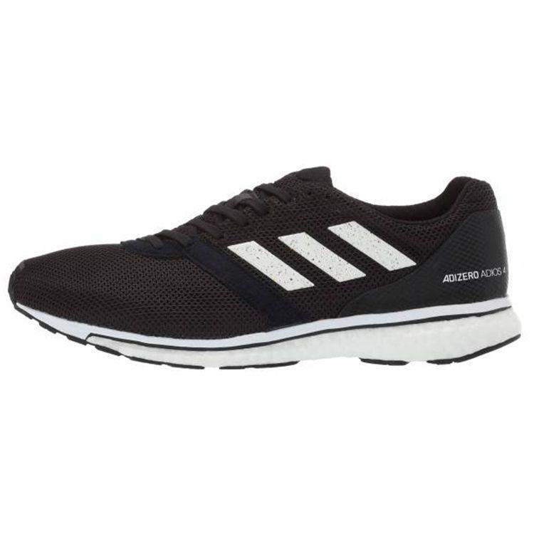 

adidas Adizero Adios 4 M Core Черные мужские кроссовки Cloud-White B37312