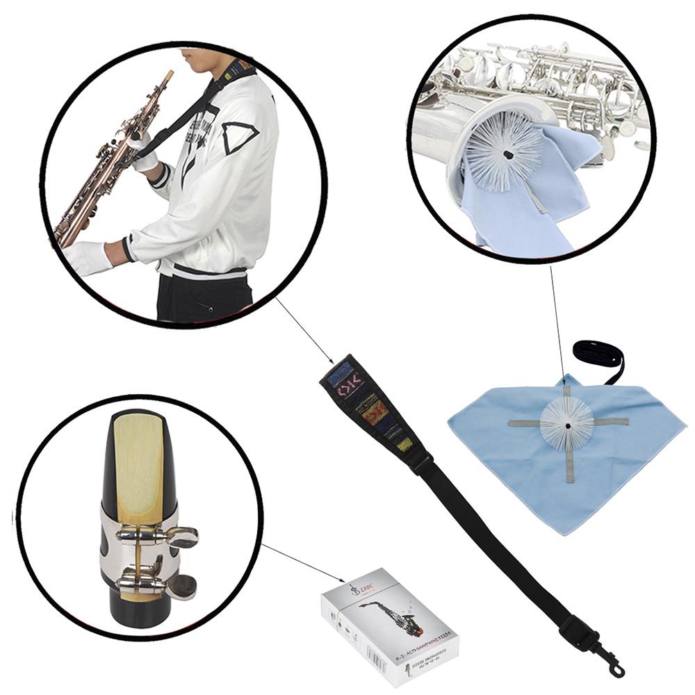 Saxophone Accessory Buy 3 Saxophone Sax Accessories Including Cleaning Cloth+Sax Neck Strap ...