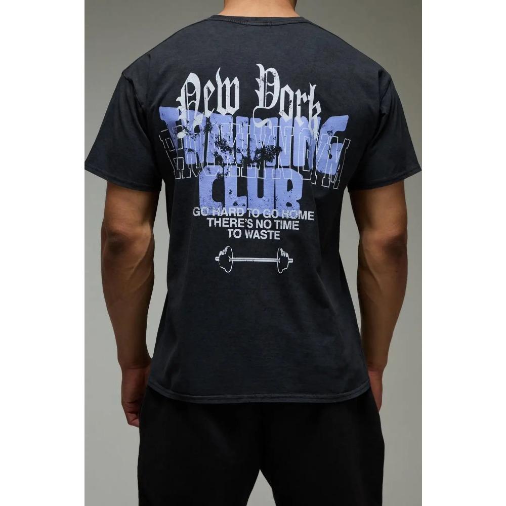 Men's Crew Neck T-Shirt Perfect for Fitness Lovers and Outdoor Adventurers Short Sleeve Top Comfortable Summer Men's Wear