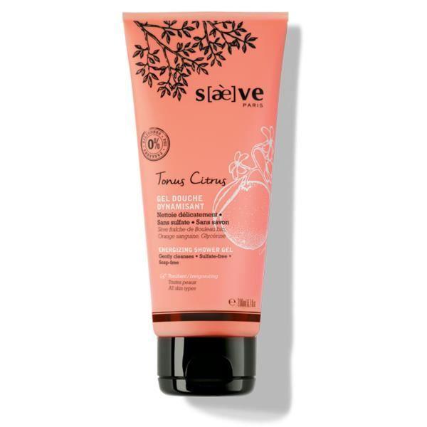 Gel Douche - S[aè]ve - Tonus Citrus - 200ml - Sans parabène - Pour adultes