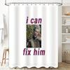 Gothic Vampire Shower Curtain Dark Academia Home Decor Horror Movie Aesthetic Room Divider Halloween Party Decoration Spooky Got