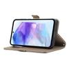 For Samsung Galaxy A35 5G Wallet Phone Case Shockproof TPU+PU Leather Flip Cover with Mirror,Strap
