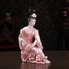 Chinese Jingdezhen Classic Ladies Ceramic Decoration Home Livingroom Desktop Sculpture Ornaments Hotel Bookcase Figurines Crafts