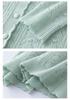 Heavy Industry Cashmere Crochet Hollow Cardigan - Women's Autumn/Winter Loose Knit Fashion Sweater Coat