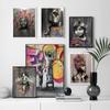 Street Graffiti Art Girl Abstract Canvas Painting On The Wall Posters for Living Room Paintings Prints Picture Bed Room Decor