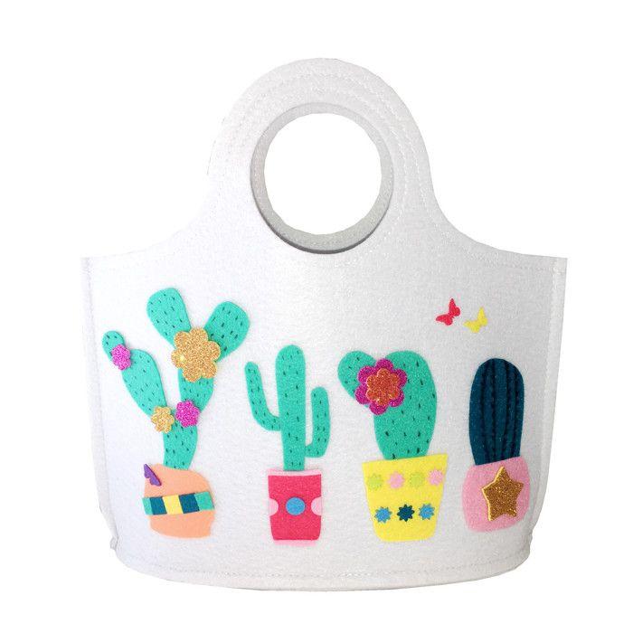 Sac à main en feutrine 3 mm Blanc