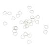 30pcs Hollow Frame Pendants Resin Craft Open Bezels Jewelry Necklaces Earrings Making SuppliesHeart Shape S