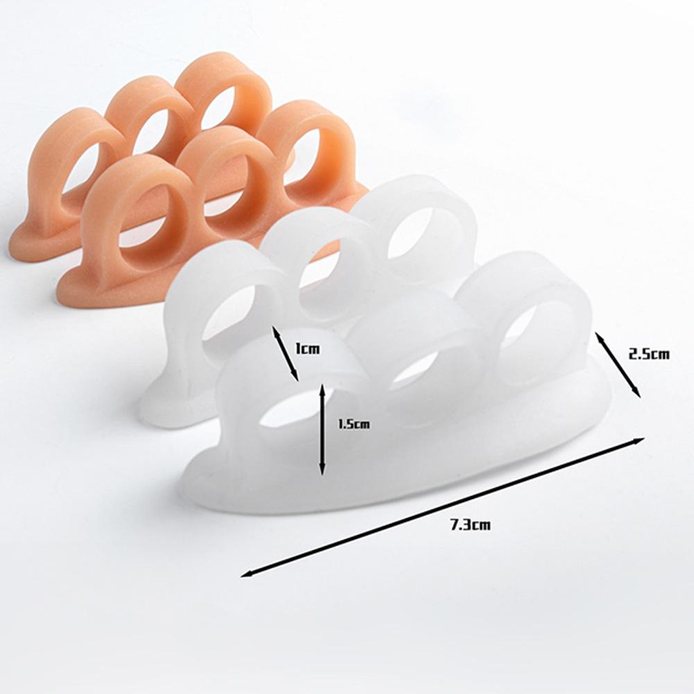 Three-Hole Bunion Corrector Skin-friendly Hammer Toe Support Corrector for Male and Female Teenagers