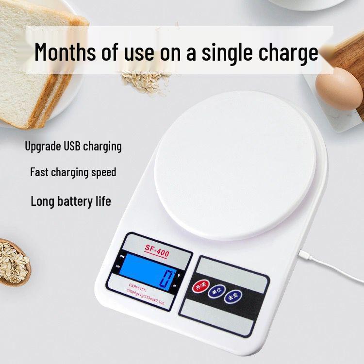 SF400 High-Precision Electronic Kitchen Scale, 0.1g Accuracy for Baking and Tea