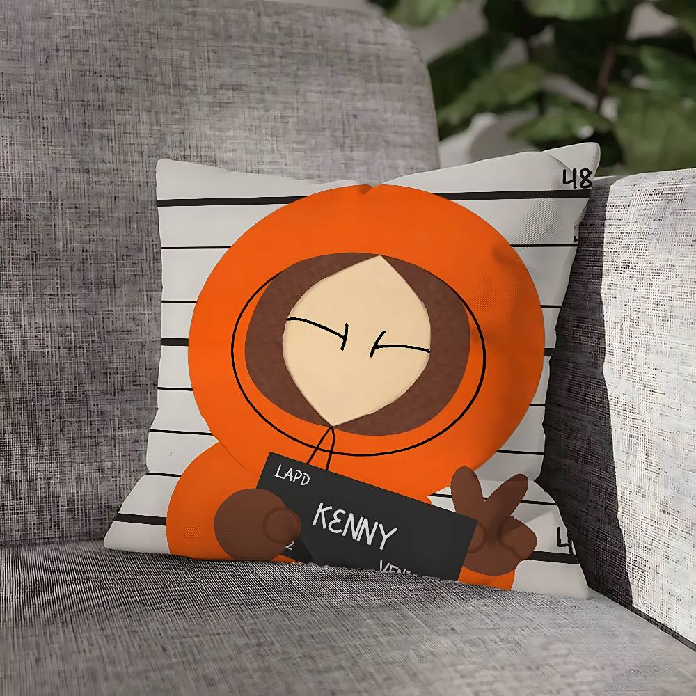 S-SouthES Cute P-Park Pillow Case For Sofa Decor Car Office Room Printing Cushion Cover Decorations and Protector