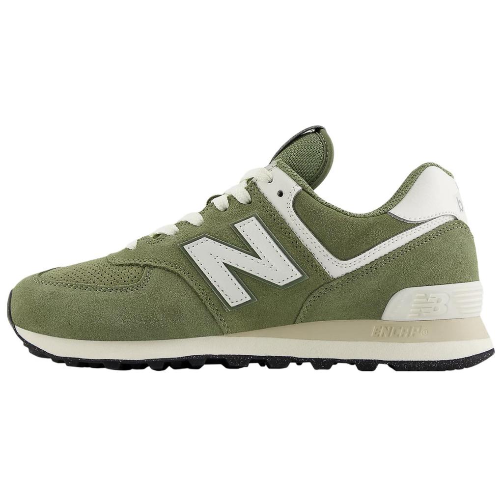 New Balance Nb 574 Comfortable Versatile Durable Breathable Low Top Casual Running Shoes Unisex sneaker Green Beige U574GCE
